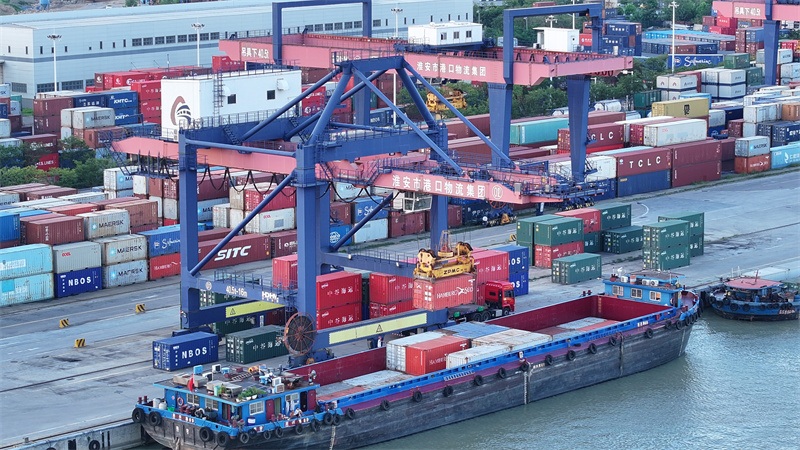 Επαρχ?α Τζιανγκσο?: Λιμενικ?? εργασ?ε? σε πλ?ρη εξ?λιξη