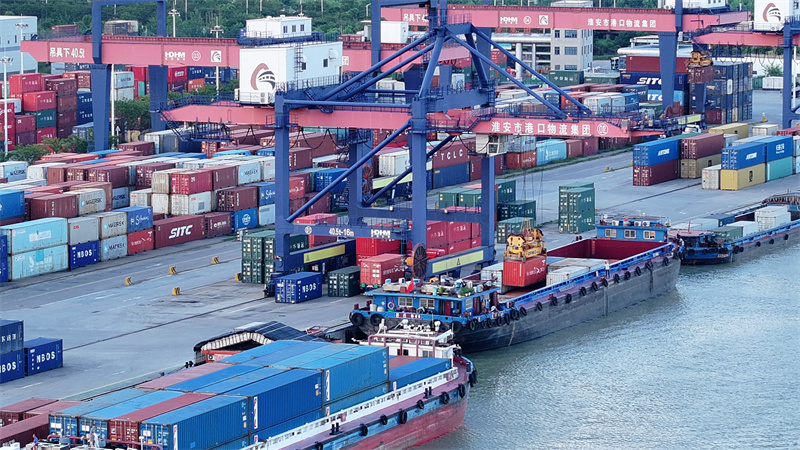 Επαρχ?α Τζιανγκσο?: Λιμενικ?? εργασ?ε? σε πλ?ρη εξ?λιξη