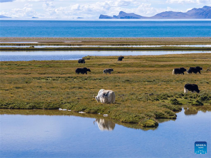 Τοπ?ο τη? Λ?μνη? Ναμ Τσο τη? Αυτ?νομη Περιοχ? Σιτζ?νγκ