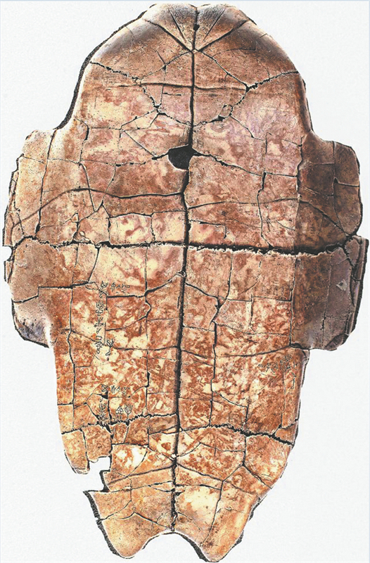 ?να οστ? μαντε?α? με επιγραφ? που αναλ?εται απ? Τεχνητ? Νοημοσ?νη. (Φωτογραφ?α / ChinaDaily)